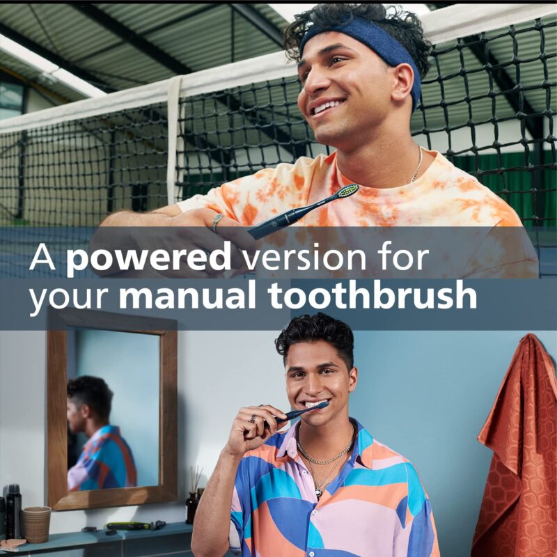 Philips One Electric Toothbrush By Sonicare HY1100/54 - Midnight Blue - Image 4