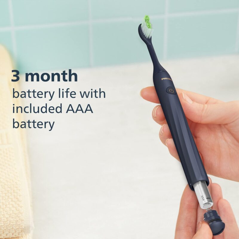 Philips One Electric Toothbrush By Sonicare HY1100/54 - Midnight Blue - Image 5