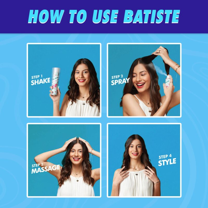 Batiste Instant Hair Refresh Fresh Breezy Citrus  Dry Shampoo - 200 ml - Image 3