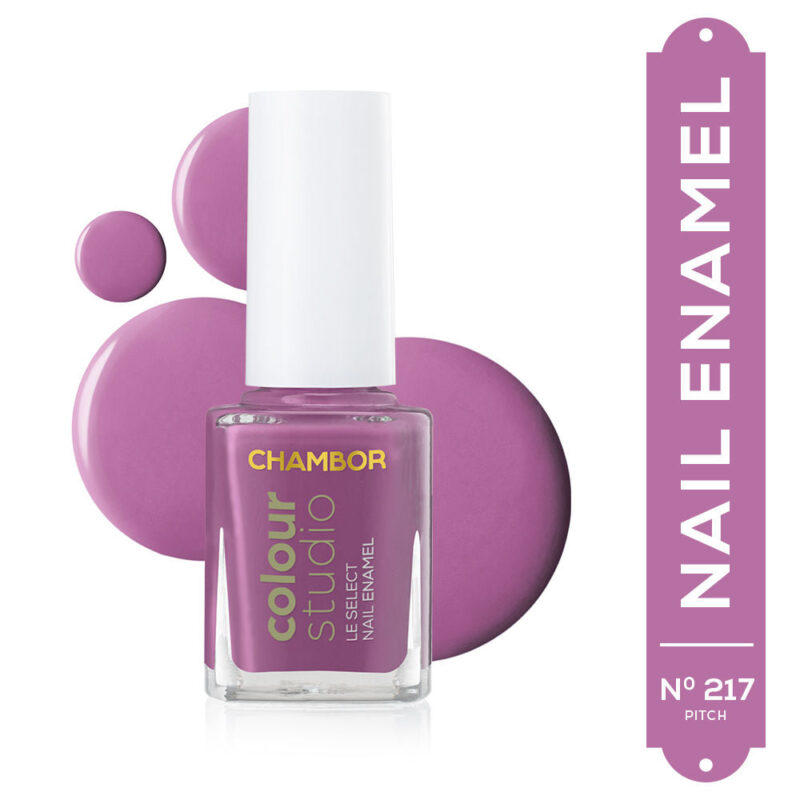 Chambor Colour Studio Le Select Nail Enamel - N 217 Pitch - 10mL - Image 2