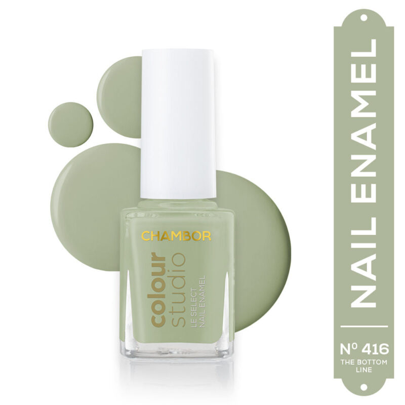 Chambor Colour Studio Le Select Nail Enamel - No. 416 The Bottom Line - 10mL - Image 2