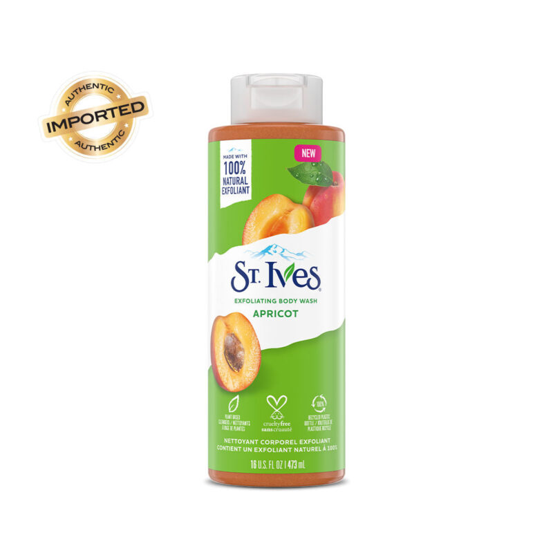 St. Ives Apricot Exfoliating Body wash - 473 ml