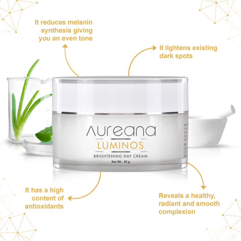 Aureana Luminos Brightening Moisturizing Cream (50gm - Image 3