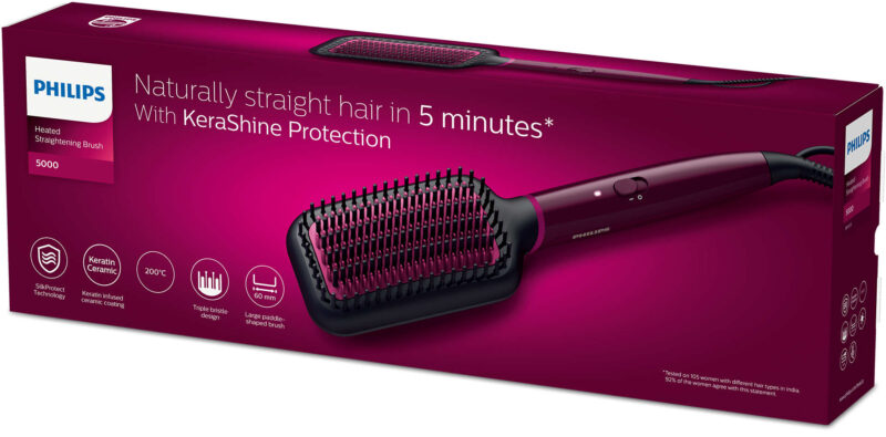 Philips Heated straightening brush BHH730/00 - Image 7