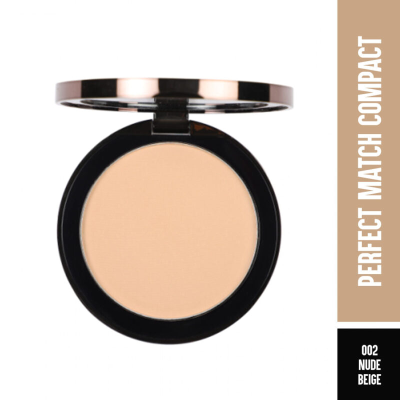 Colorbar Perfect Match Compact Nude Beige 002 - 9g - Image 2