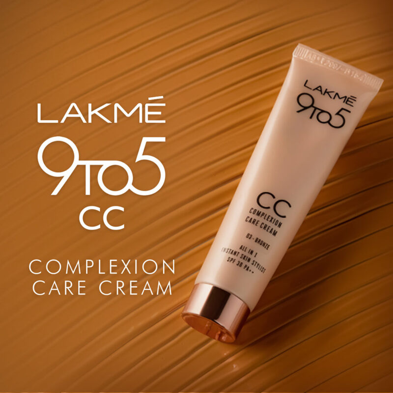Lakme 9 to 5 Complexion Care CC Cream SPF 30 PA++ - Bronze - 30G - Image 2