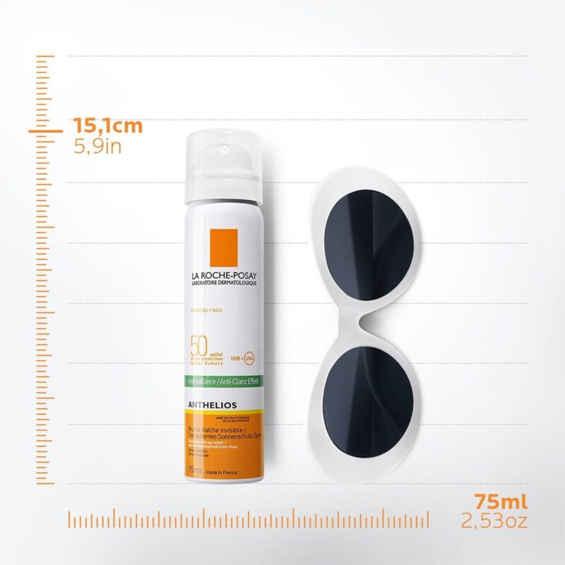 La Roche-Posay SENSITIVE OILY SKIN HIGH PROTECTION. MATIFYING SPF50+ Spray  75ml - Image 2