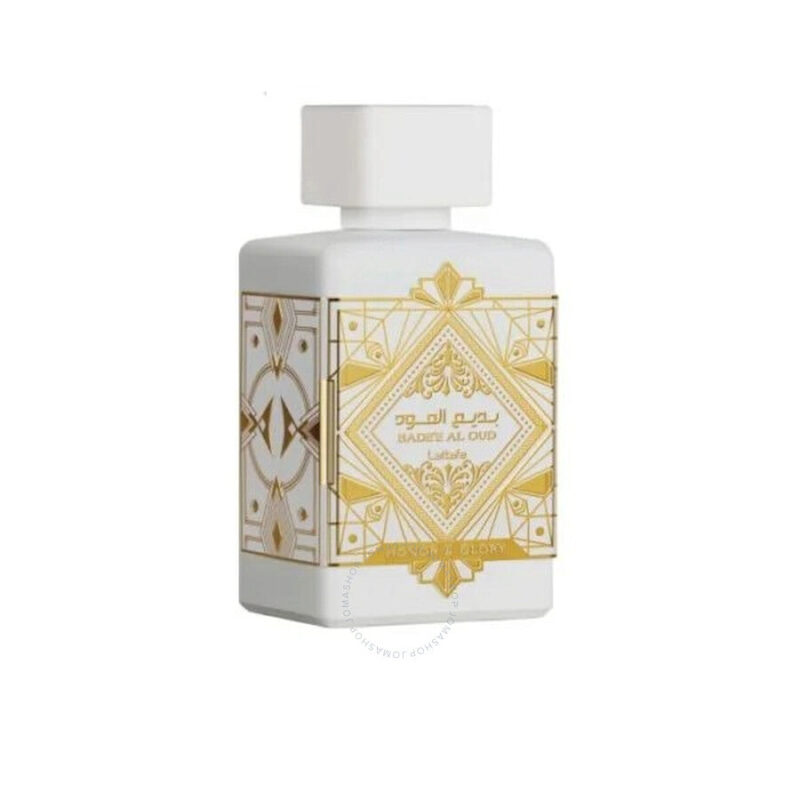 Lattafa  Unisex Bade'e Al Oud Honor & Glory EDP Spray 100ml 3.4 oz Fragrances - Image 3