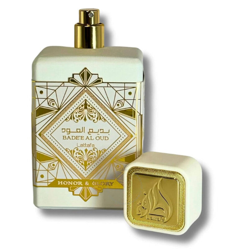 Lattafa  Unisex Bade'e Al Oud Honor & Glory EDP Spray 100ml 3.4 oz Fragrances - Image 2