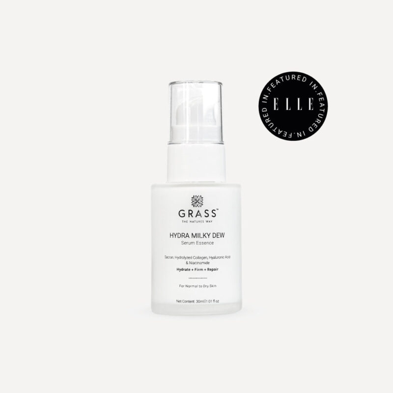 GRASS Hydra Milky Dew Serum Essence, Hydrate+ Firm + Repair (30ml) - Image 5