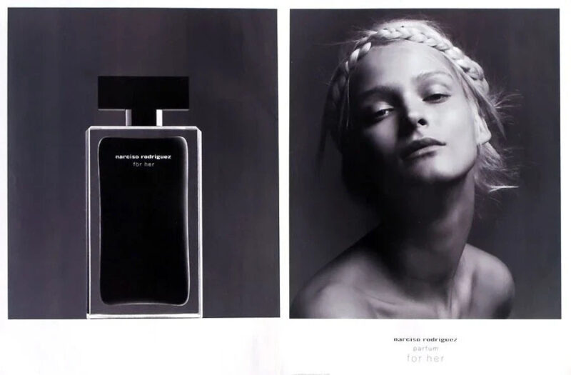 Narciso Rodriguez FOR HER Eau de Toilette miniature splash dab-on (0.25oz/7.5ml) - Image 4