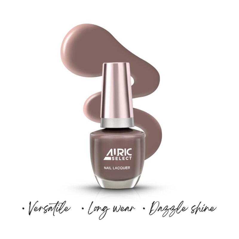 Auric Select Nail Lacquer Dark Bourbon - 15mL - Image 3