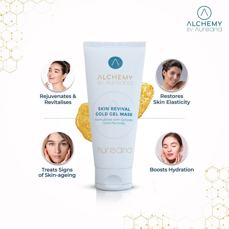 Alchemy By Aureana Skin Revival Gold Gel Mask-50G - Image 2