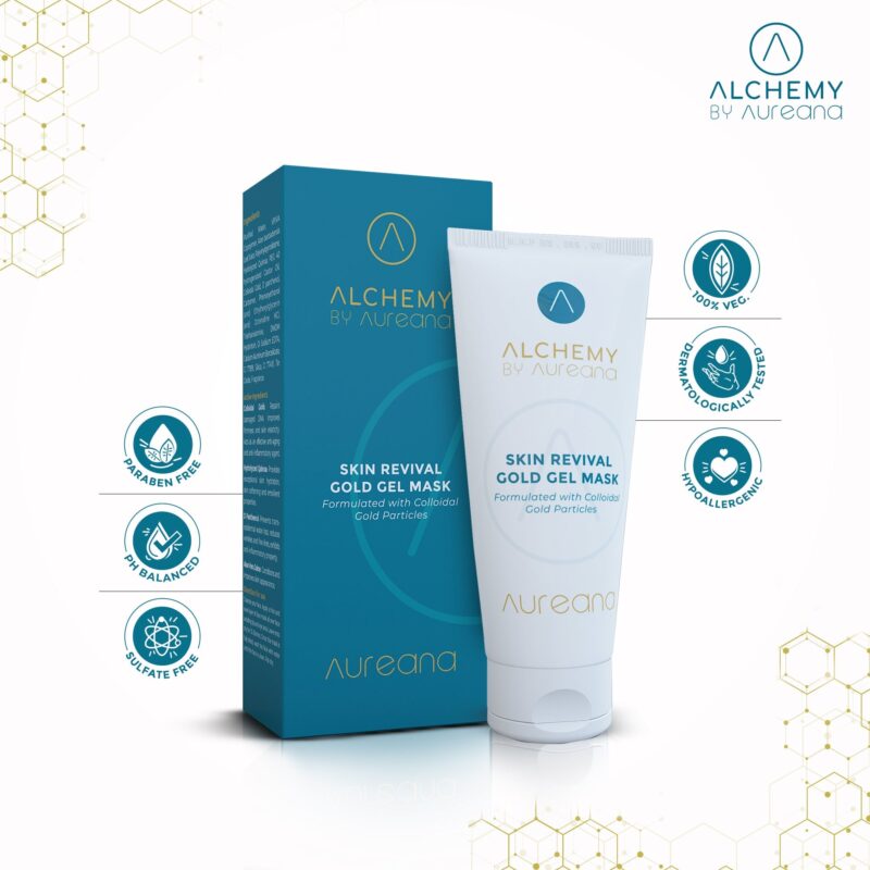 Alchemy By Aureana Skin Revival Gold Gel Mask-50G - Image 3