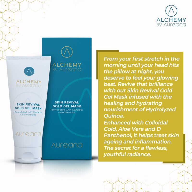 Alchemy By Aureana Skin Revival Gold Gel Mask-50G - Image 5