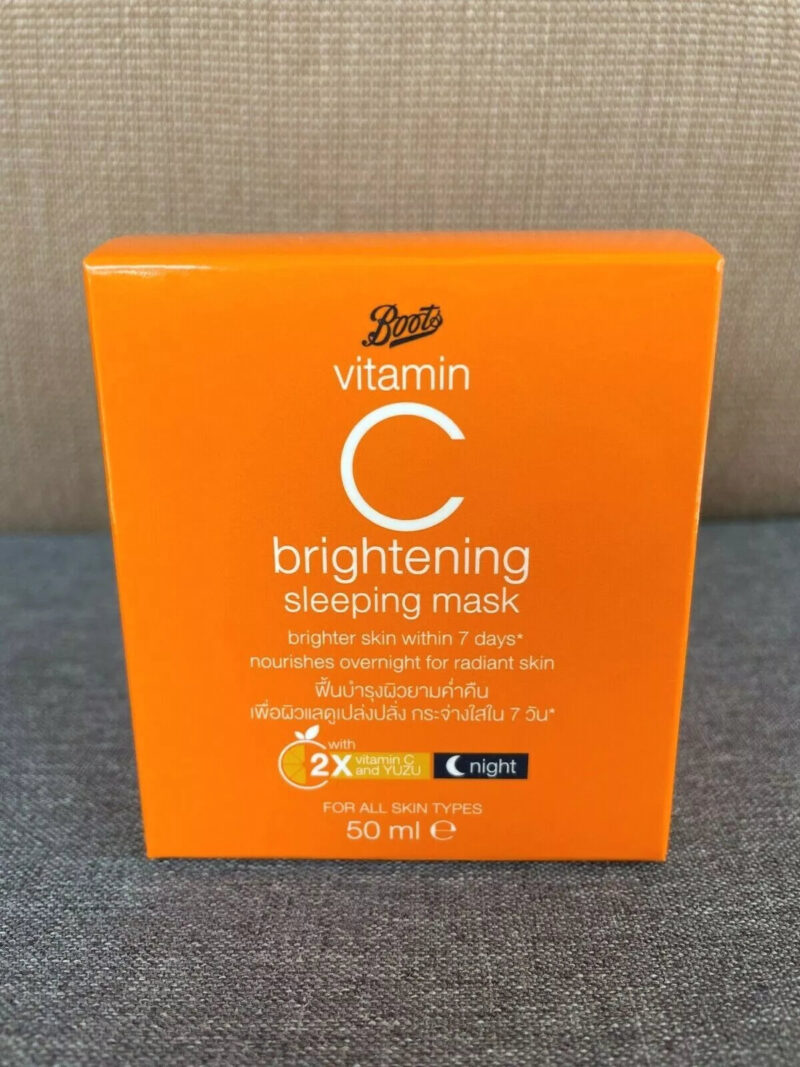 Boots Vitamin C Brightening Sleeping Mask - 50ML - Image 2