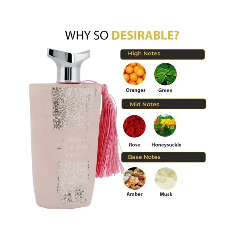 RIHANAH Areej Al Zahoor Perfume Eau de Parfum - 100 ml - Image 3