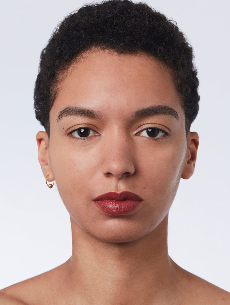 Gucci Ladies Rouge A Levres Satin Lip Colour 0.12 oz # 203 Mildred Rosewood Makeup - Image 3