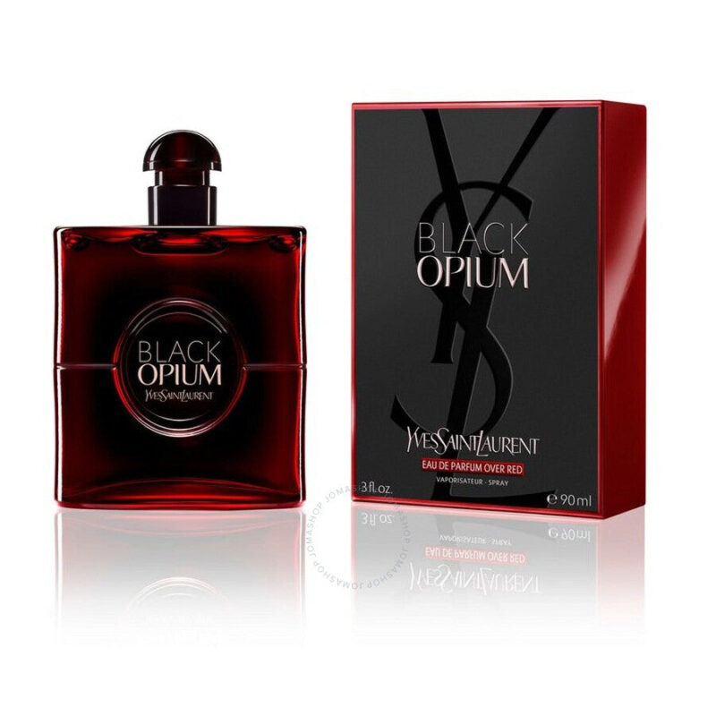 Yves Saint Laurent  Ladies Black Opium Over Red EDP Spray 90ml/3.0 oz Fragrances